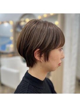 イオ 渋谷(io) 丸みショートボブ/ショートボブ/マッシュショート/大人ショート