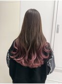 ピンクグラデーション