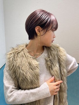 ロンド レイ 立川(Lond Ray) ハンサムショート/丸みショートボブ/20代30代40代50代/顔周り