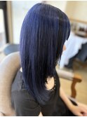 ブルー×ブラック☆
