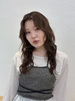 フィルムス 横浜(FILMS+) デジタルパーマ/ミディアムレイヤー/韓国巻き風/顔周りカット