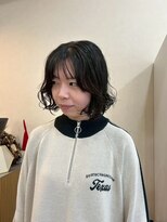 メル ヨコハマ(MeL)&nbsp;ショートパーマヘアレイヤーパーマボブコテ巻きパーマボブパーマ
