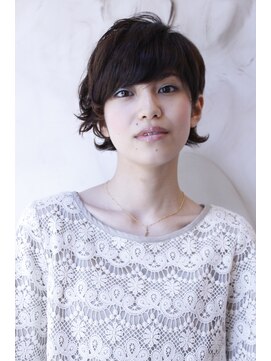 ブーケ(BOUQUET) 人気のショートウルフ　縦長のシルエットで大人っぽく