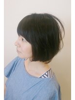 ファルコヘア 立川店(FALCO hair)&nbsp;黒髪でショートボブヘア