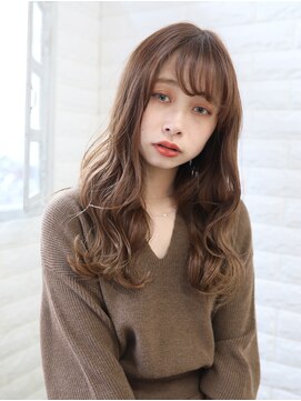 ガレリアエレガンテ 名駅店(GALLARIA Elegante) シースルーバング×ロング