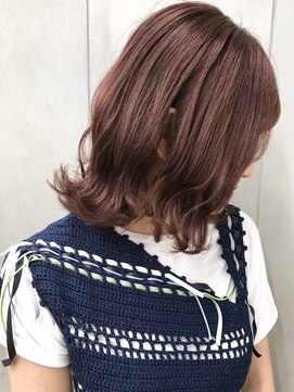 エイト 三軒茶屋店(EIGHT) EIGHT 三軒茶屋 ブリーチ×ピンクオレンジカラー 8/21