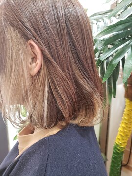 ボタニウム バイ アールサロン(BOTANIUM by RrSALON) 【BOTANIUM】インナーカラーボブ