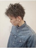 メンズツーブロ×ショート波ウエーブ☆