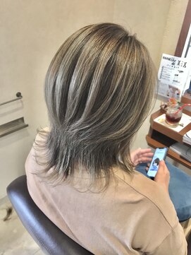 パッション 石巻蛇田店(PASSION) ハイライト＆ミルクティカラー