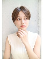 【DaVin中目黒】マニッシュショート くすみカラーベージュ