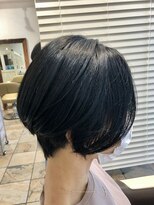 ネオリーブアオバ 高田馬場店(Neolive aoba)&nbsp;ショートボブ　癖毛の方でもショートカットはおまかせスタイル