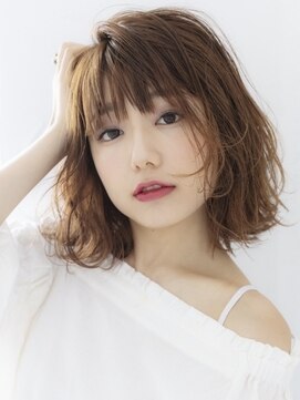 アジールヘア 北千住駅西口店(agir hair) タンバルモリ女っぽリラックスボブ【北千住】学割U24
