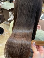 ミリュウ(Milieu) 【ロングヘアの縮毛矯正】柔らかくまとまりやすい髪に