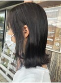 チラッとみえる可愛いインナーカラー/暗めカラーデザインカラー