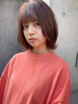 ブロウ ネックス ザ サロン 表参道(VLOW nex the salon) coall 表参道 シアカラー 大人可愛いミディ 似合わせ 長屋亨