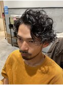 個性的メンズパーマ
