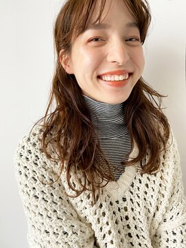 ナリー 河原町(Nary) ミディアム×ニュアンスパーマ