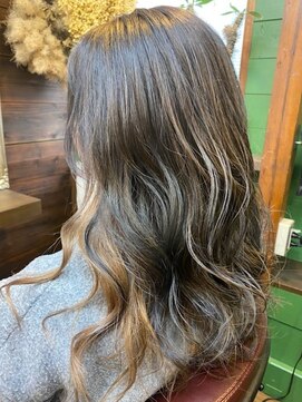 リモ(Limo) 【柴崎】ミルクティ × アッシュグレー