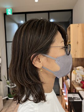 クローゼット 新宿(closet) 外ハネボブ/ペールベージュ[髪質改善/ヘッドスパ白髪染め/新宿】