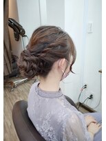 シエル(Ciel)&nbsp;お呼ばれヘア＊シニヨン