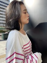 ジエクト カナウ(The Ect canow)&nbsp;切りっぱなしボブ/ボブヘア/ゆるふわボブ/髪質改善/顔周りカット