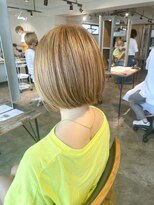 ザ オーダー(THE ORDER)&nbsp;ミルクティーベージュ/ハイトーンカラー/ショートボブ