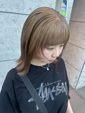 ニール シトロン 名古屋 伏見 丸の内(NEELU citron) 【Neeluscuro_yuna】顔周りレイヤー×beige