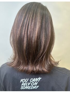 イーストハムアネーロ(EAST HAM anello) くびれミディアム/ハイライトブラウン