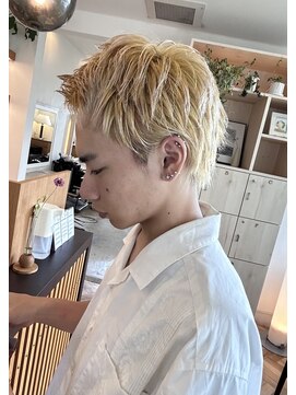 エンテ(en-te:) ショート　ブリーチ