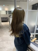 エレノア 池袋店(Eleanor)&nbsp;ブリーチ1回 オリーブグレージュ
