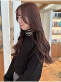 LA PENSEE / beige 田川 / ピンクカラーこだわり顔まわりカット
