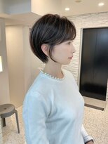 メモリーズ 表参道(Memories)&nbsp;ショートボブ/簡単スタイリング/丸みショート/可愛い/20代30代