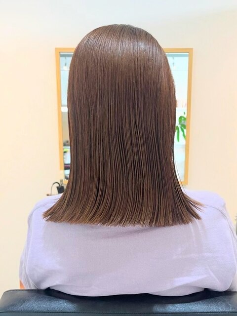 切りっぱなしロブ×オッジィオット超音波ヘアエステ