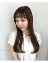 エテバイリリア(ete by LILIA.)&nbsp;顔周りレイヤースタイル