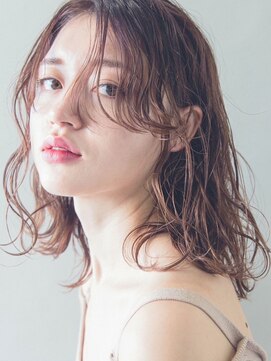 デビュー 沖縄泡瀬店(Debut) 前髪/アンブレラカラー/こなれミディ/イメチェン/ウェーブパーマ