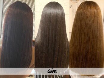 エイム ヘアー(aim HAIR)の写真/乾かすだけでサッとまとまる◎忙しい朝のスタイリングも楽に♪ナチュラルで柔らかな仕上がりが大人気◎
