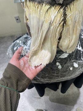 アンブル リュクス 池袋(amble luxe) ブリーチ！！！！