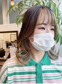 Goofy銀座/韓国インナーカラー/成人式/卒業式/ベージュ/
