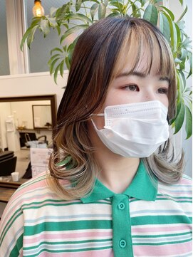 グーフィートーキョー 銀座(Goofy Tokyo) Goofy銀座/韓国インナーカラー/成人式/卒業式/ベージュ/