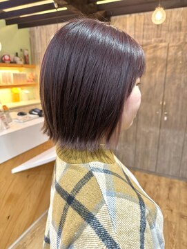 スカイ(SKY) 透明感カラー/髪質改善/縮毛矯正/韓国風レイヤーカット