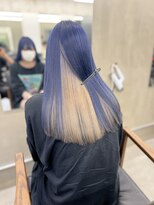 ジーニーホリエ(Geniee horie)&nbsp;-Aesthetic- 129.style- ネイビー＆ブロンド/デザインカラーver.