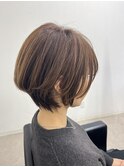 大人ショートボブ