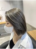 【Lee大阪店】レイヤー ボブ×デザインカラー/新出
