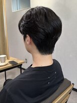 ノラ ギンザ(NORA GINZA)&nbsp;ダウンパーマニュアンスパーマセンターパートコンマヘア髪質改善