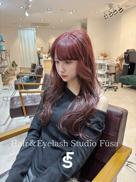 フサ(Fusa) ピンクブラウン