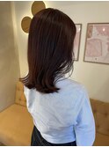 ◎韓国ヘアー顔周りレイヤーおくれミディアム毛前髪名古屋/名駅