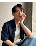 ナチュラルストレートセンターパート