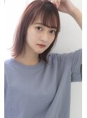 ナチュラル外はねボブ