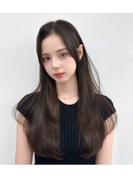 アマトウキョウ アユンチェ(AMA TOKYO×AYUNCHE) 前髪顔まわり韓国ヘアレイヤーカットサイドバンク2wayバンク韓国