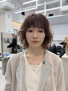 ザザ ZA/ZA 茗荷谷 ボブウルフパーマ